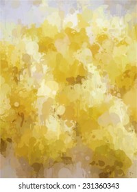 Field of rye. Abstract illustration.