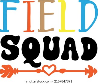 Field Squad School Field Day svg
