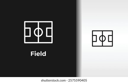 Field Vector, Icon Or Logo Sign Isolated Symbol Illustration