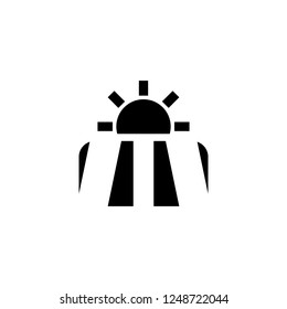 field vector icon. field sign on white background. field icon for web and app