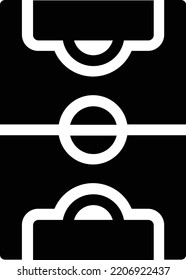 field Vector illustration on a transparent background. Premium quality symmbols. Glyphs vector icons for concept and graphic design.