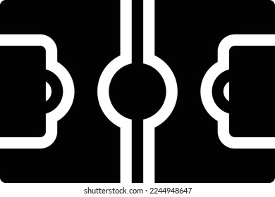 field  Vector illustration on a transparent background. Premium quality symmbols. Glyphs vector icons for concept and graphic design. 
