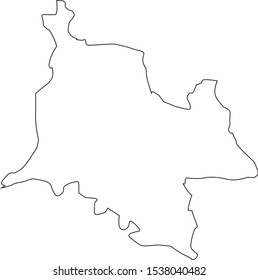 fier district map in Albania