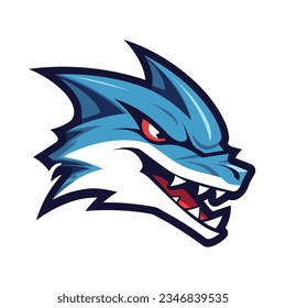 Fierce Barracuda Logo on White Background