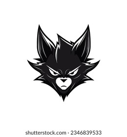 Fierce Bat Logo on White Background