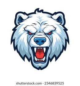 Fierce Bear Esports Logo on White Background