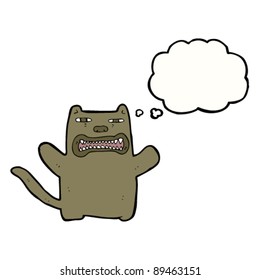 fierce dog cartoon