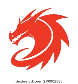 Fierce Dragon Logo Design for Branding.