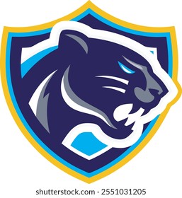 Fierce Panther Mascot Logo Design for Versatile Branding