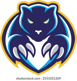 Fierce Panther Mascot Logo Design for Versatile Branding