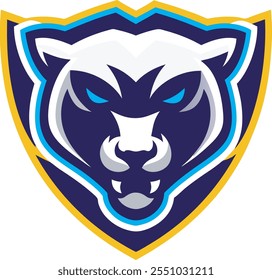 Fierce Panther Mascot Logo Design for Versatile Branding