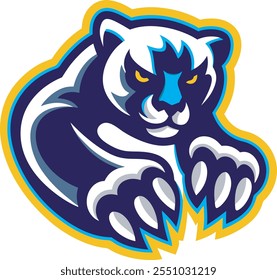 Fierce Panther Mascot Logo Design for Versatile Branding