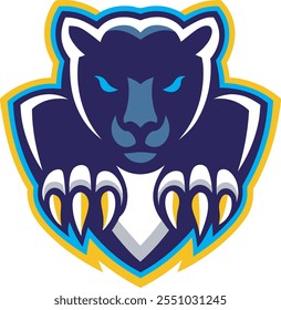 Fierce Panther Mascot Logo Design for Versatile Branding