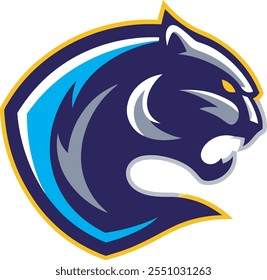 Fierce Panther Mascot Logo Design for Versatile Branding