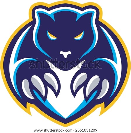Fierce Panther Mascot Logo Design for Versatile Branding