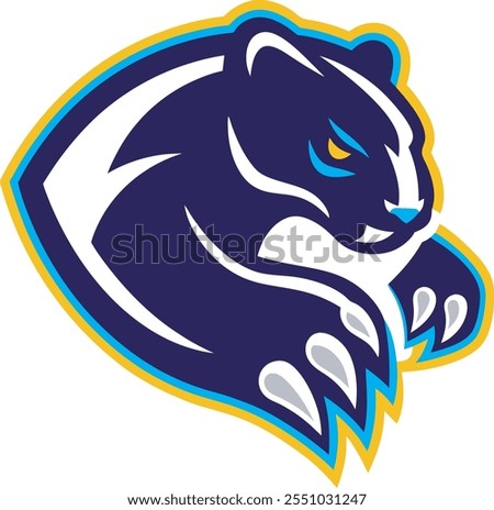 Fierce Panther Mascot Logo Design for Versatile Branding