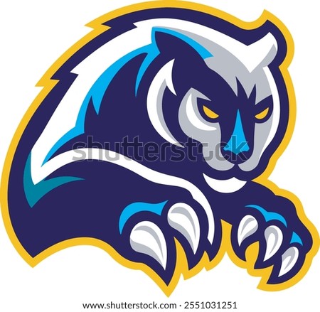 Fierce Panther Mascot Logo Design for Versatile Branding