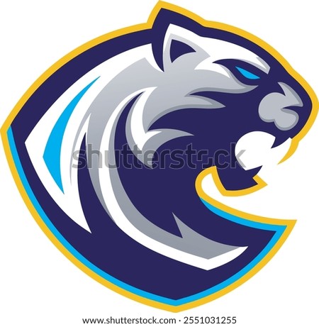 Fierce Panther Mascot Logo Design for Versatile Branding