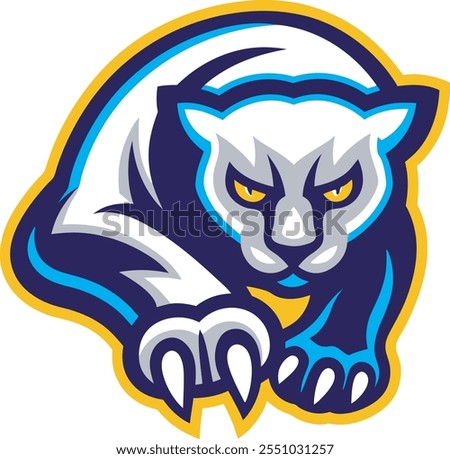 Fierce Panther Mascot Logo Design for Versatile Branding