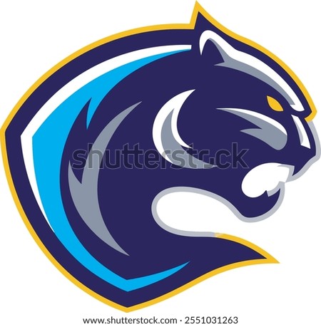 Fierce Panther Mascot Logo Design for Versatile Branding