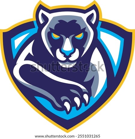 Fierce Panther Mascot Logo Design for Versatile Branding