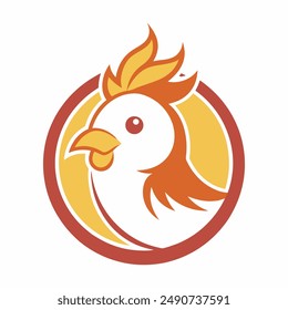 
The Fierce Rooster Mascot Logo embodies strength and determination, 
capturing the essence of a relentless champion.