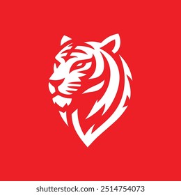 Design de logotipo Tiger feroz | Design de logotipo de tigre feroz dinâmico, perfeito para empresas e marcas que buscam força e identidade ousada