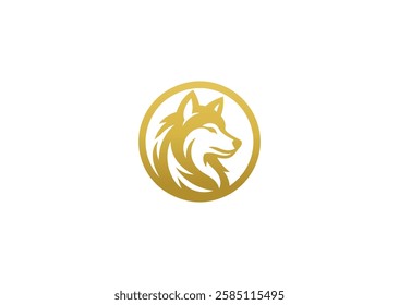 A fierce wolf logo symbolizing strength, loyalty, and the spirit of the wild.