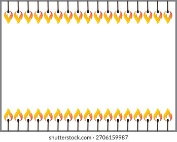 A Fiery Blaze Background design