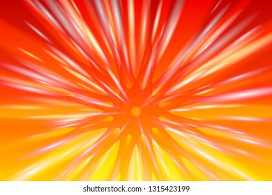 Fiery Burst Illustration