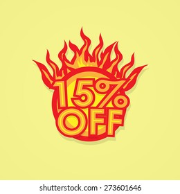 Fiery discount.