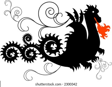 fiery dragon series