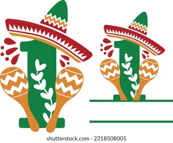 Fiesta No 1 - Birthday Number