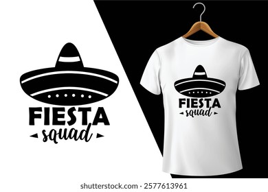 Fiesta Squad T -Shirt Design 