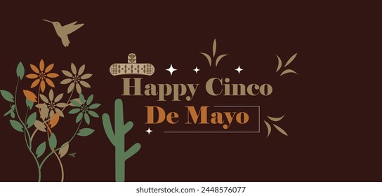 Fiesta-Ready Illustration for a Happy Cinco De Mayo