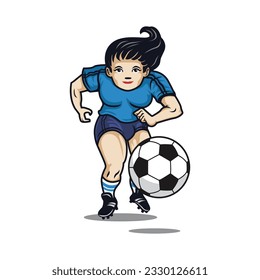 fifa womens world cup vector illustration