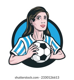 fifa womens world cup vector illustration