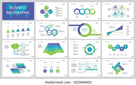 Fifteen Accounting Slide Templates Set