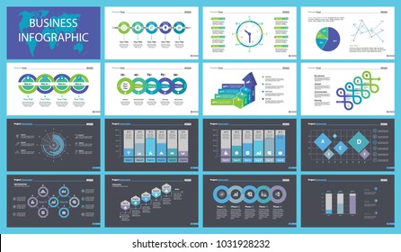 Fifteen Analytics Slide Templates Set