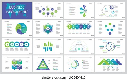 Fifteen Data Analysis Slide Templates Set