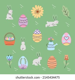 fifteen easter day set icons