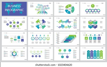 Fifteen Finance Slide Templates Set