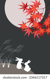 Fifteen Nights Moon Viewing Silver Grass  Background