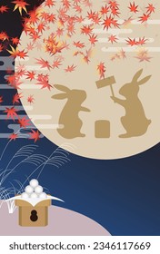 Fifteen Nights Moon Viewing Silver Grass  Background