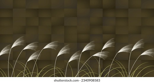 Fifteen Nights Silver Grass Autumn Background