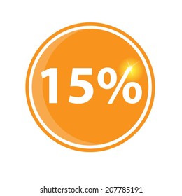 fifteen percent, isolated 15%
