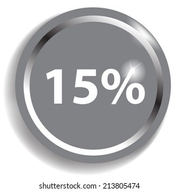 fifteen percent, isolated 15%