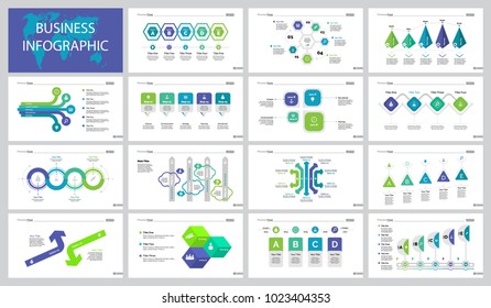 Fifteen Production Slide Templates Set