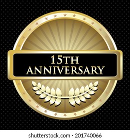 Fifteenth Anniversary Emblem