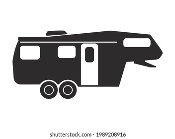 64 Fifth wheel trailer Stock Vectors, Images & Vector Art | Shutterstock